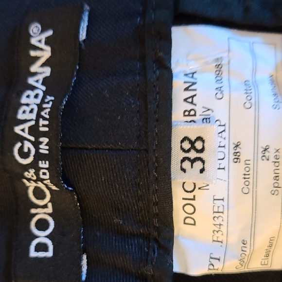 Dolce and Gabbana Boot Cut Pants. - Picture 5 of 5